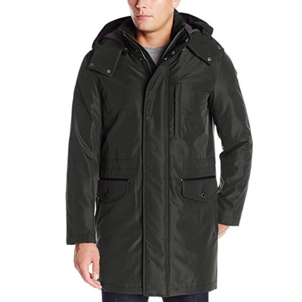 Cole Han Signature - NWT - Nylon Car Coat W/Hood